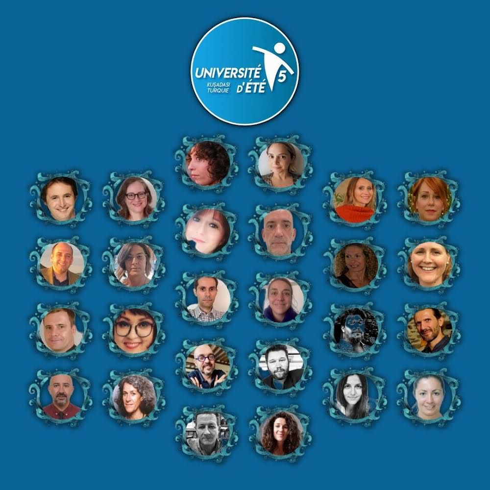VincentBeatrix's tweet photo. Ravie d'avoir fait partie de la fine équipe des formateurs #FLE de la 5ème édition de l'université d'été des professeurs de français de Turquie à Izmir. Merci @BrunoTurquie @VincentBrousse #APFIZ #APFI #APFA #universite_dete_turquie https://t.co/Ad5I82KsmC