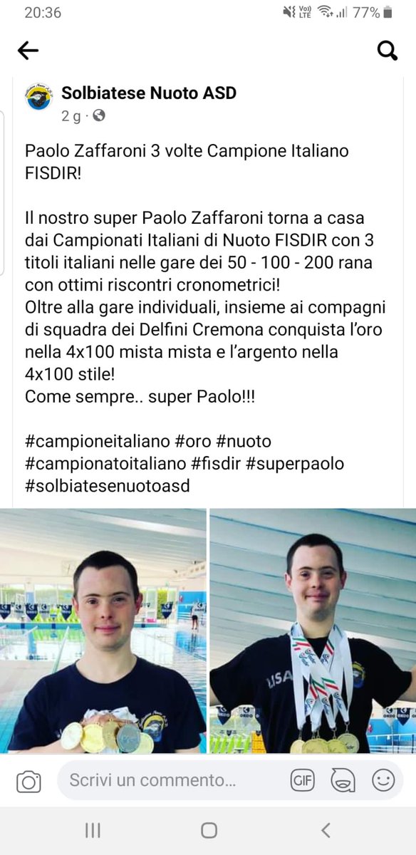 robertodimarno's tweet photo. Paolo Zaffaroni Super Campione #paolozaffaroni https://t.co/ig4URjXWlz