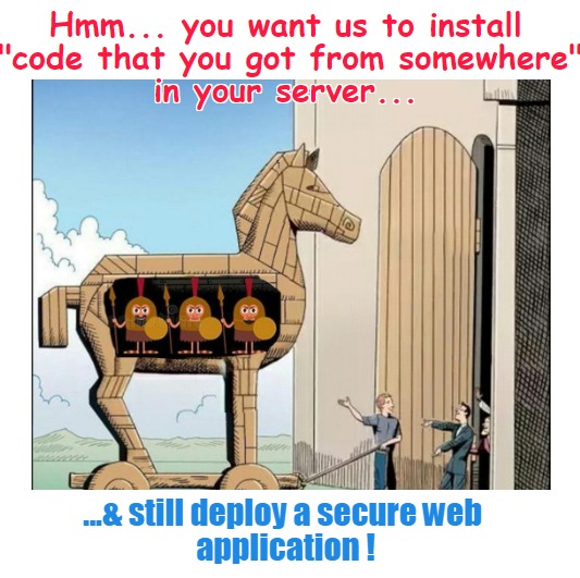 ListerAmazon's tweet image. Hm.... deploy a secure #web_application using &quot;codes received from somewhere&quot;.... that&apos;ll be a bit difficult... way too difficult!
amazonlister.com/ecommerce-webs…

 #ecommercedevelopment #online_business #customdevelopment #webdevelopment #mobileapp #security #codesecurity #websecurity