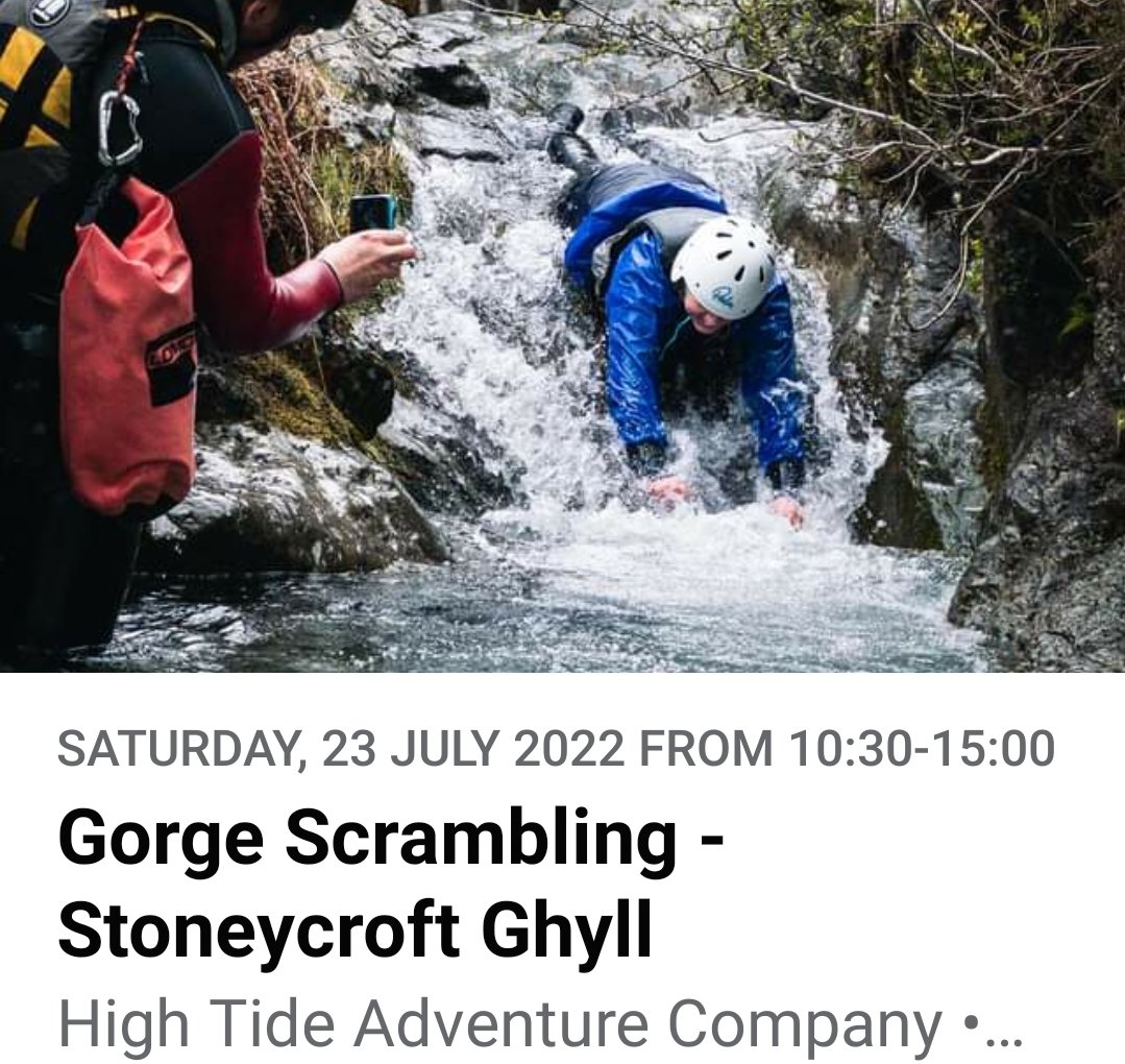 HTAdventureCo's tweet image. Looking for some #adventure and fun level of #challenge this summer.

fb.me/e/SFuQPnYz

Contact Wayne at wdobson@hightideadventure.co.uk more information and to book places