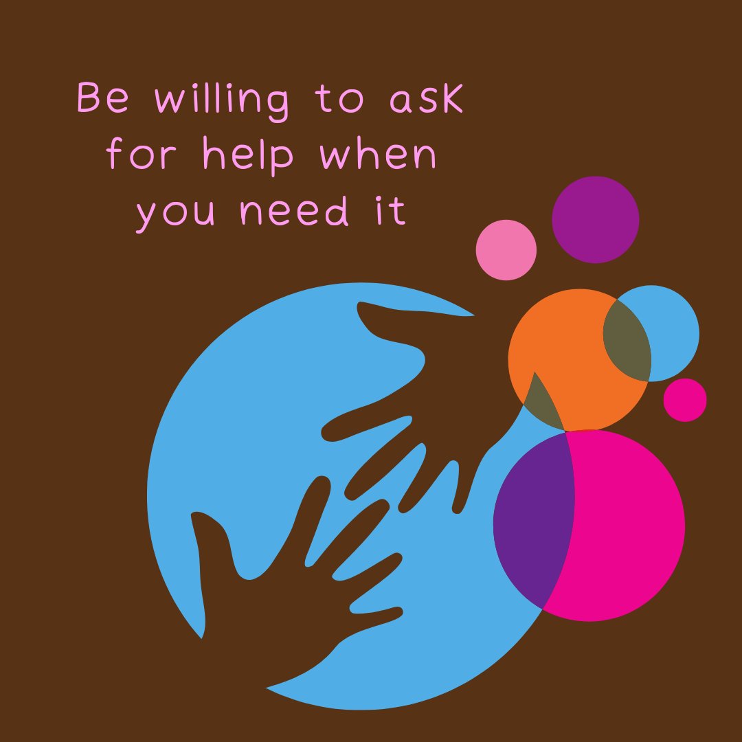 Jump Back Up July - Day 3: Be willing to ask for help when you need it. #JumpBackUpJuly #Wellbeing