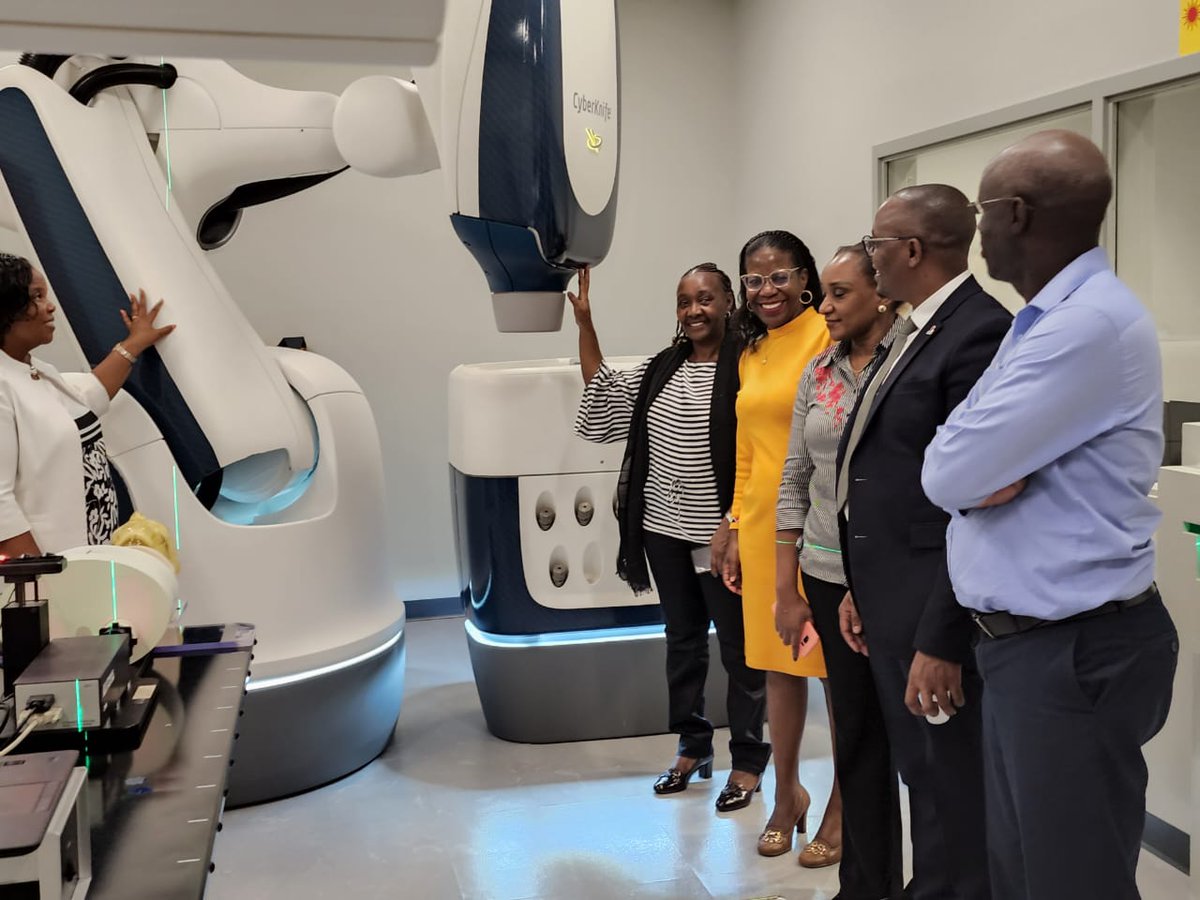 CyberKnife is able to attack a cancerous tumor from multiple angles with speed &amp; robotic  precision; without affecting adjacent healthy cells. It's also able to get to difficult-to-reach organs because of its 360° flexibility. Supports MoH efforts in dealing with medical tourism.