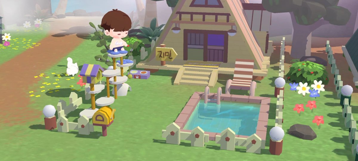 syubjim's tweet photo. ༼;´༎ຶ ۝ ༎ຶ༽  YOONGI EYEING GANG-YANG'S CAT TOWER AND https://t.co/LMf5fcAkJI