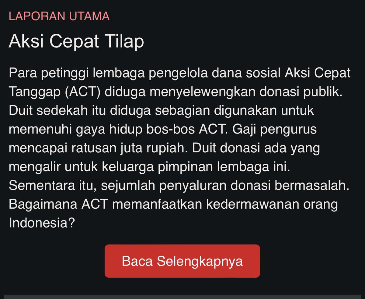 Umat maneh sing dadi korbaaaan… tobaaaaaat!