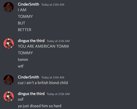 CinderSmith2's tweet photo. COME AT BE BRITISH BOY https://t.co/xV6Cj4Rdxr
