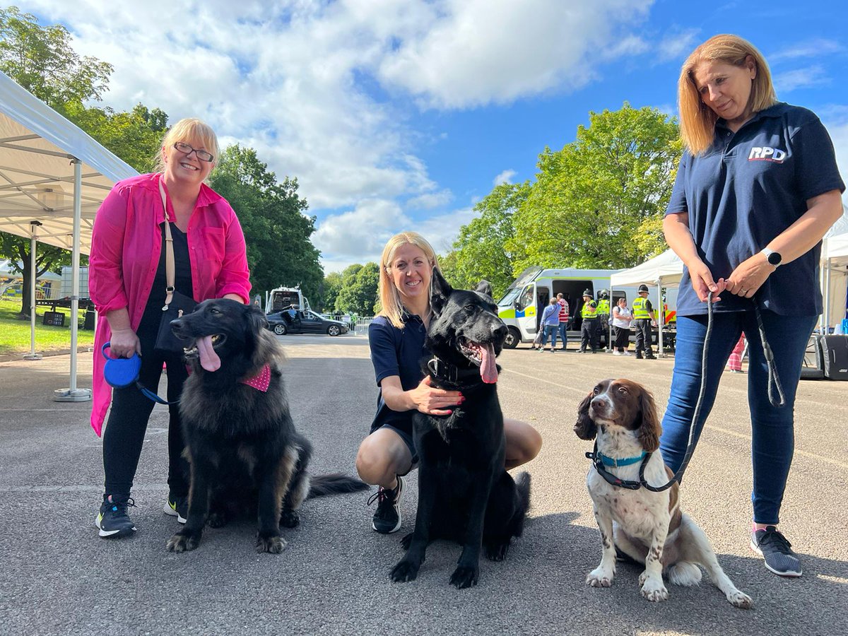 Don't forget to come and see us @gwentpolice #BehindTheBadge open day. 
We're here till 4pm 🐾🥰