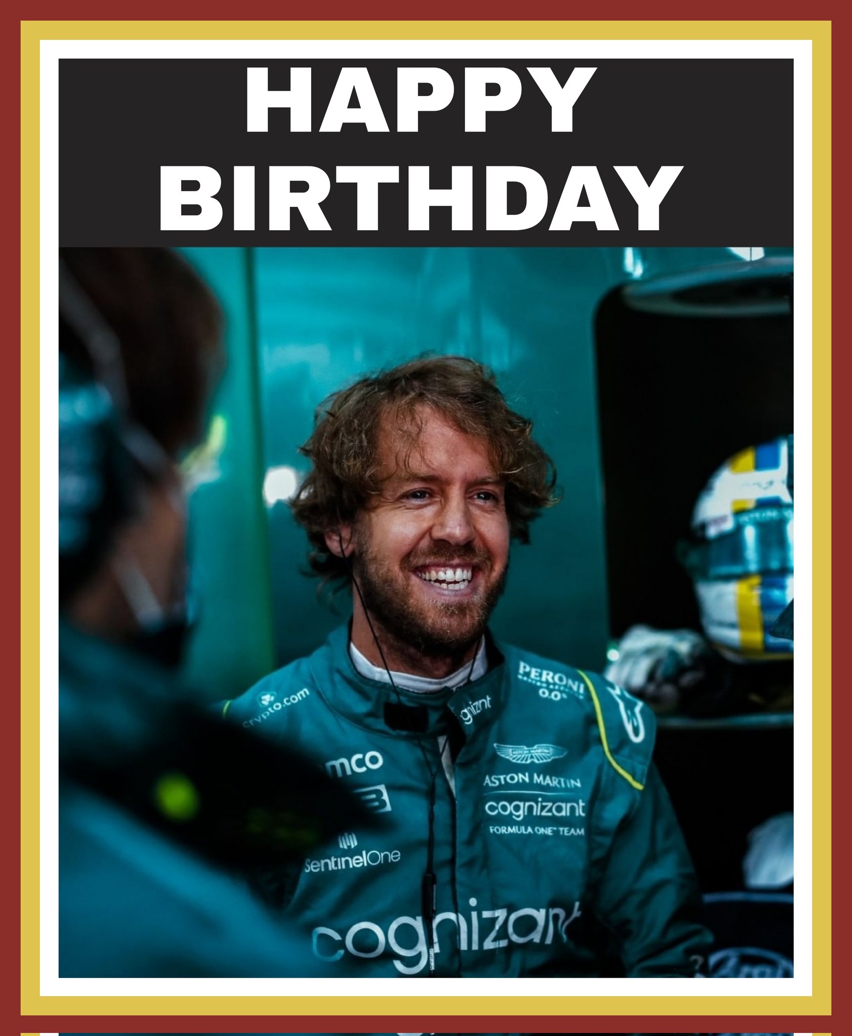 Happy birthday Sebastian Vettel! 