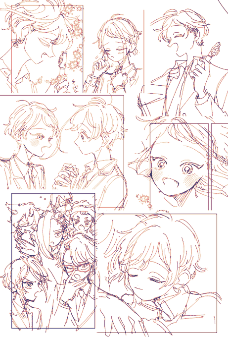 描いたところです… 