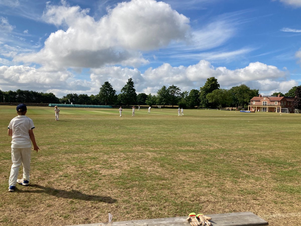 What a difference a day makes! Packwood 162 ao in 37 overs and Cothill about to start the day on 50/2 off 19 overs.