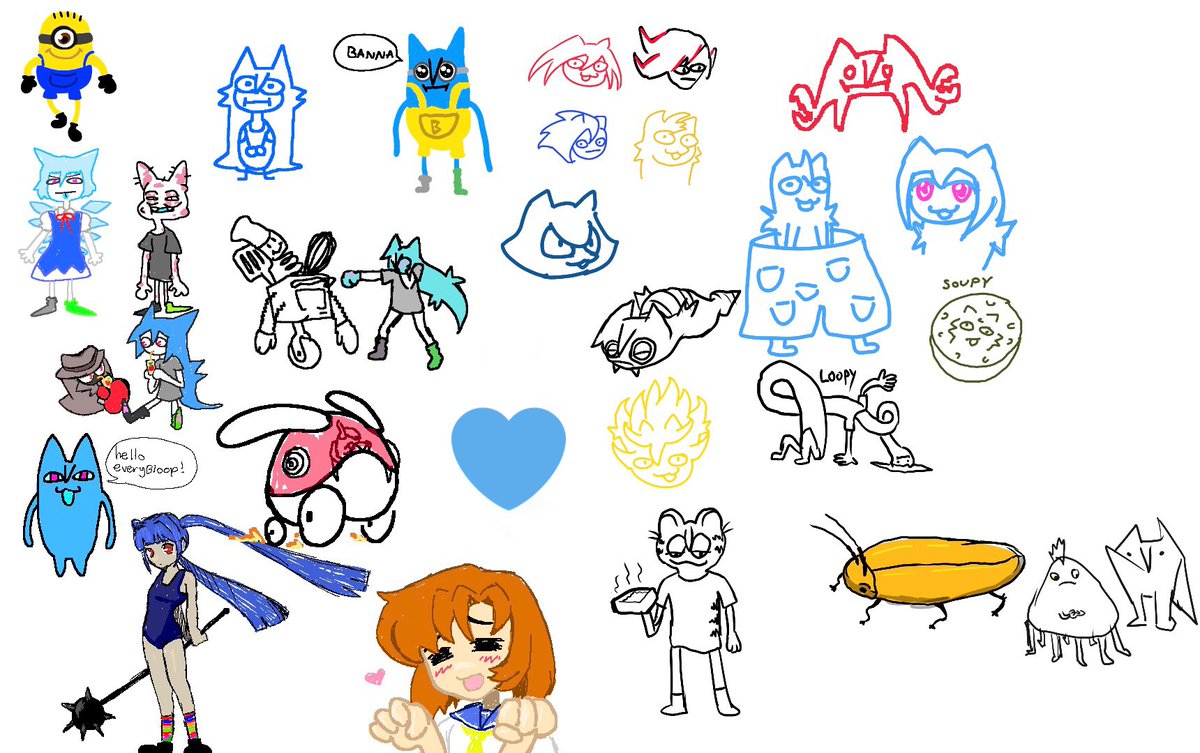 drawpile with cy and mio 