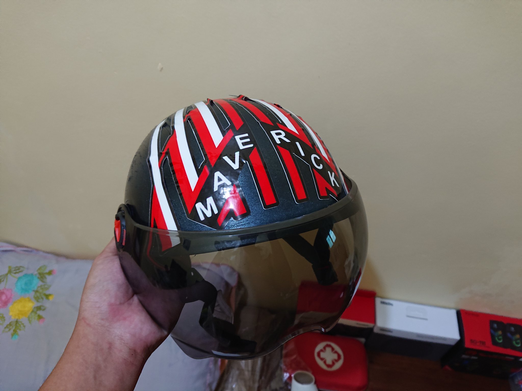 Top Gun Maverick Helmet Decals