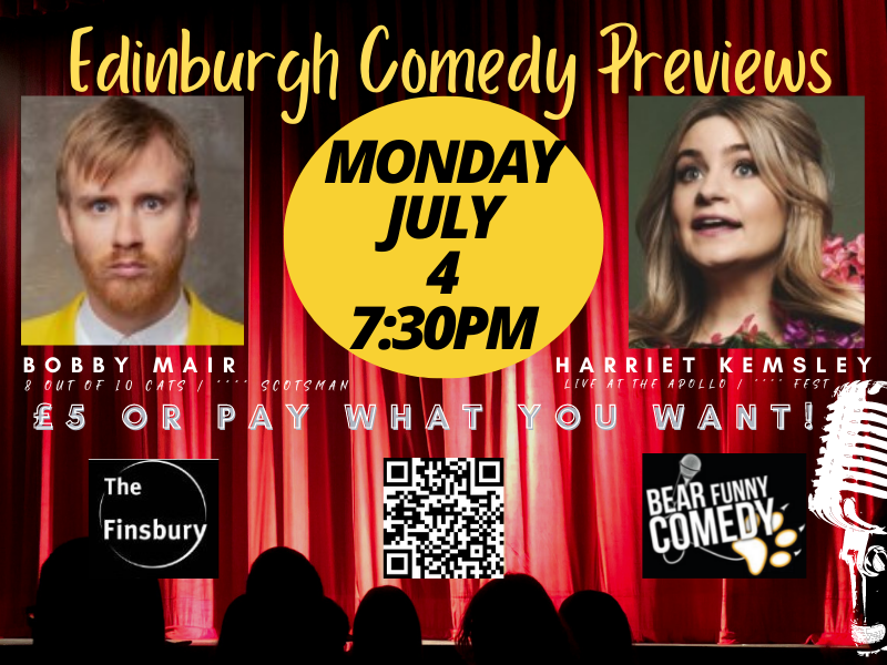 BearFunnyComedy's tweet photo. 😍Married couple HARRIET KEMSLEY + BOBBY MAIR in joint preview coup. Signature expected tomorow evening with unveiling to follow at the Finsbury pub 😂 - https://t.co/hH3pj1xUjN https://t.co/wbY59Y3gZb