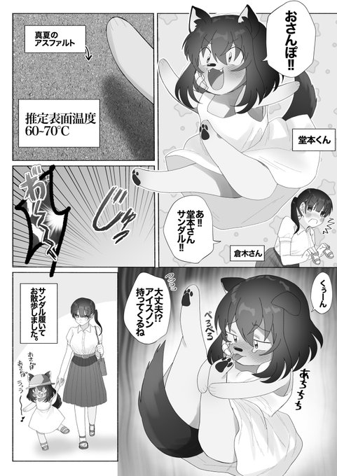 真夏のアスファルトに気をつけよう! 