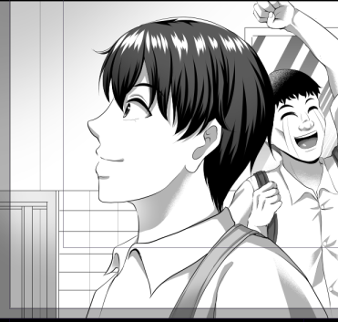 なんか喜んでる2人 