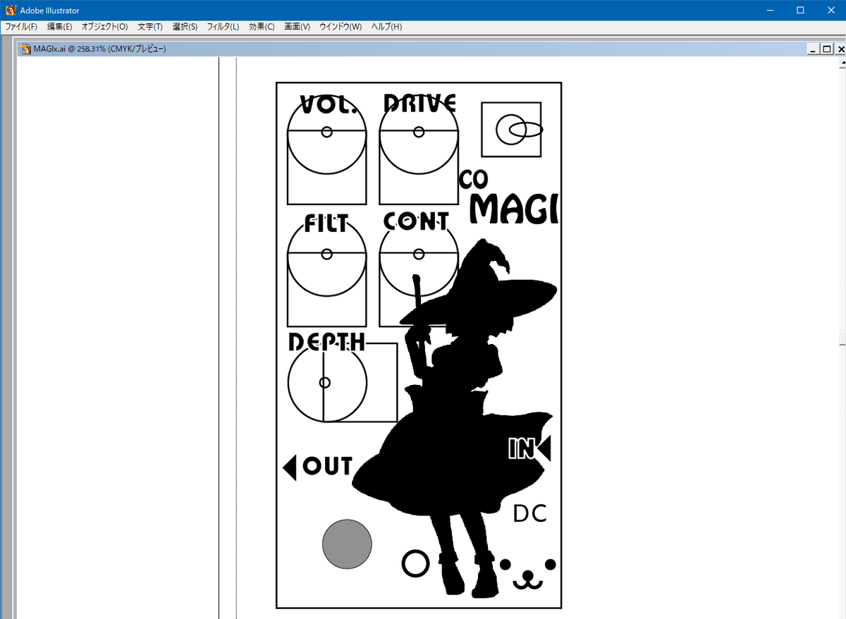 JunFritha's tweet photo. #DONKRAFT #coMAGI
co-MAGIのレイアウトのイメージはこんな感じです。
サンプルを作成中ですが、使用している試作バージョンはレイアウトが違いますし、エッチングを施していませんのでご了承ください。 https://t.co/gNHk4cFWrX