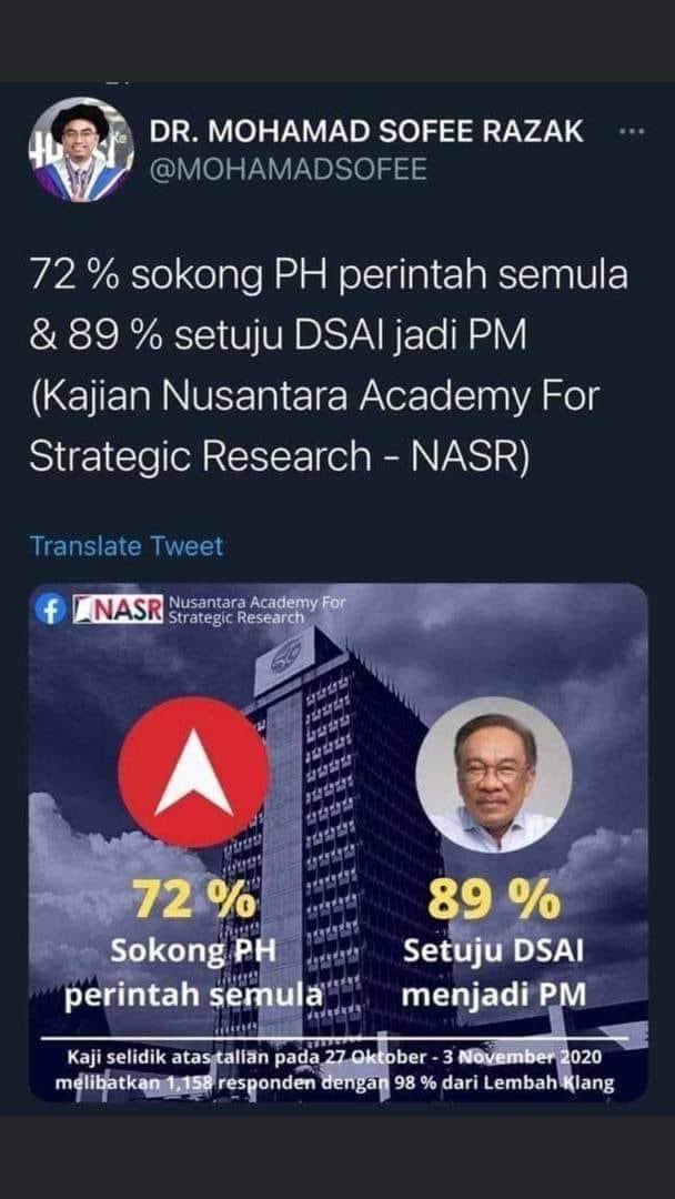 lady_bugg11's tweet photo. Give Anwar a chance. Lets see what he can do better than the earlier PMs. We pray for PH success in GE15. https://t.co/2s7OrPVM7A