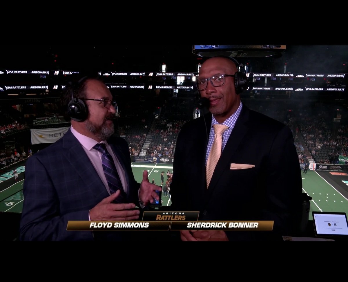 Marc Devon Lau (@luchadorcoreano) on Twitter photo Two of the best in the biz. How the heck does @sedbonner13 still look youthful? Tried to tag Floyd but couldn't find his Twitter haname anymore. #GoRattlers <a href="/ArizonaRattlers/">Arizona Rattlers</a> <a href="/IndoorFL/">Indoor Football League</a> @FootprintCNTR Two of the best in the biz. How the heck does @sedbonner13 still look youthful? Tried to tag Floyd but couldn't find his Twitter haname anymore. #GoRattlers <a href="/ArizonaRattlers/">Arizona Rattlers</a> <a href="/IndoorFL/">Indoor Football League</a> @FootprintCNTR