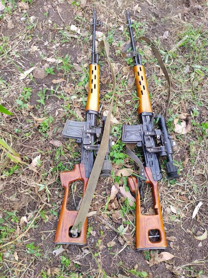 VolcansLes's tweet image. #Rutshuru: Des #fusils à haute précision pour sniper, pris de #M23 par #fardc_off  lors des combats. 
@MONUSCO @FARDC_off @pascal_mulegwa @RFI @radiookapi @7sur7_cd @PatrickMuyaya @M23RDCONG0 @PaulKagame @Presidence_RDC @PrimatureRDC @bbisimwa