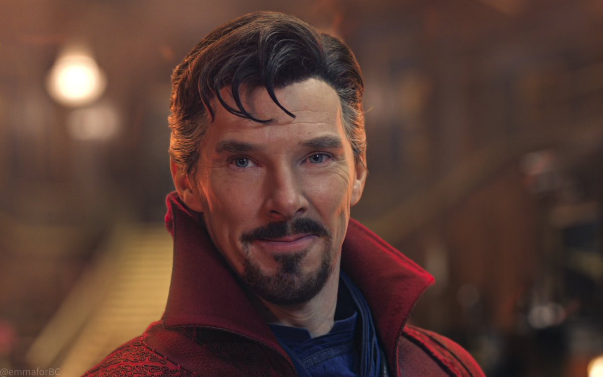 emmaforBC's tweet photo. I can’t imagine this level of beauty.
#DoctorStrange 
#multiverseofmadness 
#BenedictCumberbatch https://t.co/6UxXDFEJF7