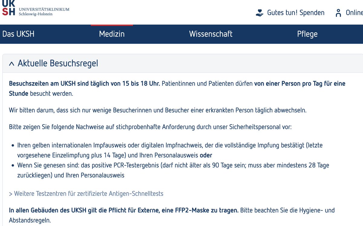 jens_140081's tweet photo. Mal ehrlich:
Das erste Klinikum schließt ganze Bereiche weil zu viel Personal mit Corona infiziert ist, und das trotz:
- Impfpflicht
- FFP-2 Maskenpflicht
- 2G Regeln für Besucher
Wer glaubt bitte ernsthaft, das die Maßnahmen Infektionen verhindern? Wir machen uns lächerlich. https://t.co/hTegErtoCQ