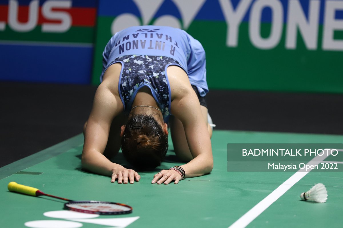 Congratulations @RatchanokMay for winning the women's singles title in #MalaysiaOpen2022! #BadmintalkPhoto #PMO2022