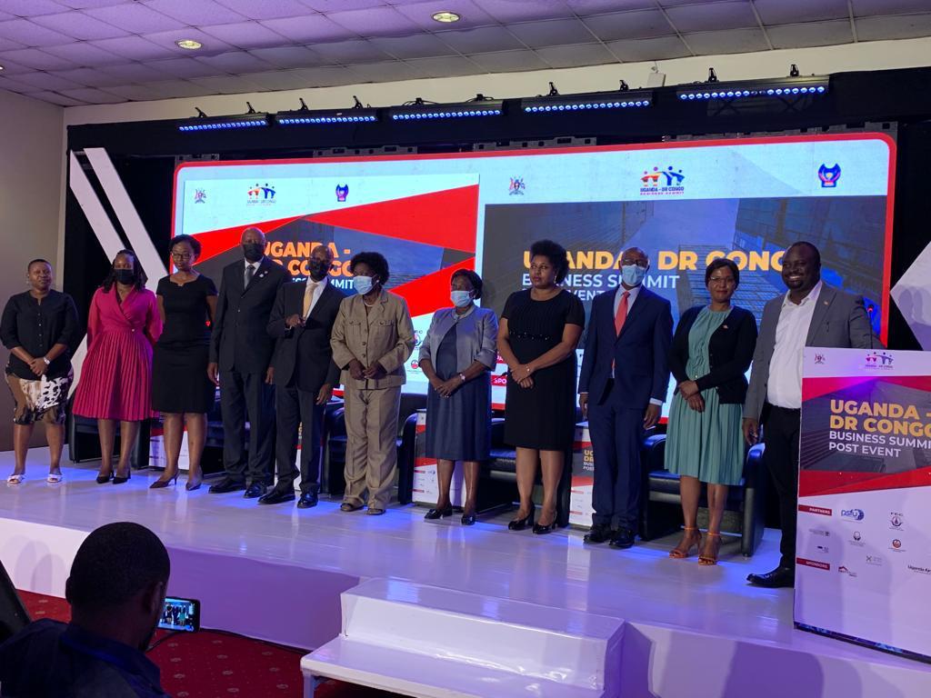 The Uganda - DRC Bussiness Summit has already started to bear positive fruits, says @Odrek_Rwabwogo and so far 10 companies have already taken orders for eggs, chicken, mushrooms &amp; IT services <a href="/KagutaMuseveni/">Yoweri K Museveni</a> <a href="/GovUganda/">Government of Uganda</a> <a href="/ugandaexports/">Uganda Export Promotion Board | UEPB</a> <a href="/newvisionwire/">The New Vision</a> 
LINK: softpower.ug/dr-congo-is-fu…