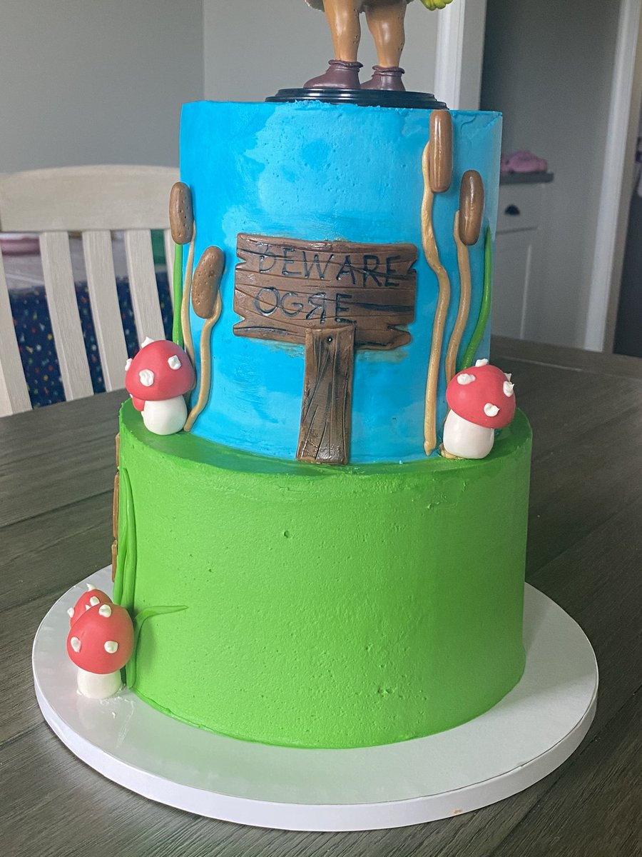 puckstopr31's tweet photo. @Dreamworks @sromano712 Shrek Birthday! 🎂 https://t.co/3rYjyRNeXX