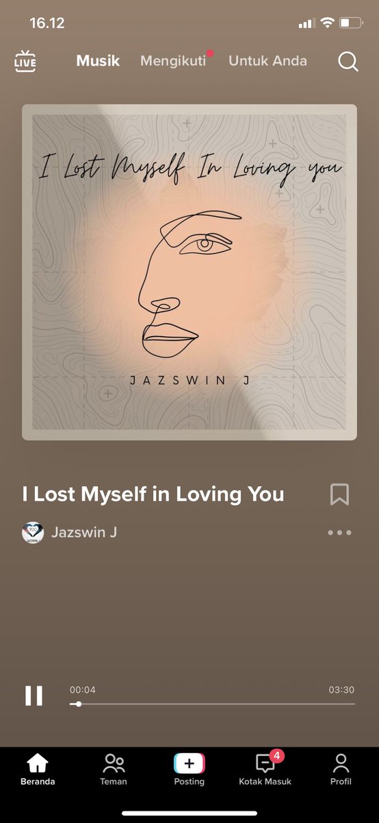 Ya ampun w kemana aja, baru nyadar TT ada musiknya no iklan pula