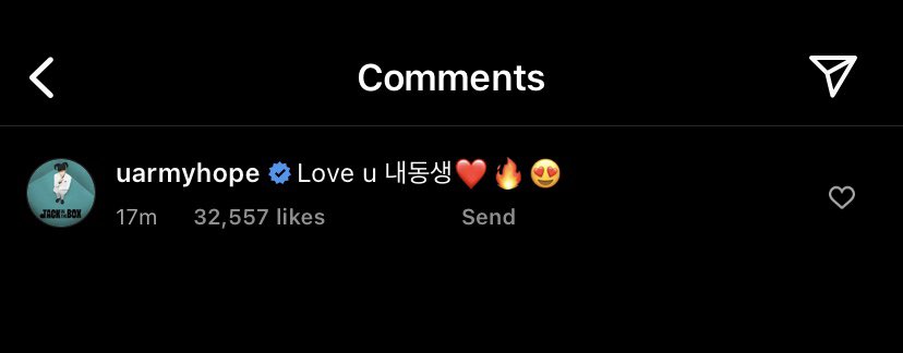 btsinthemoment's tweet image. comment 

🐿 love u my younger brother ❤🔥😍