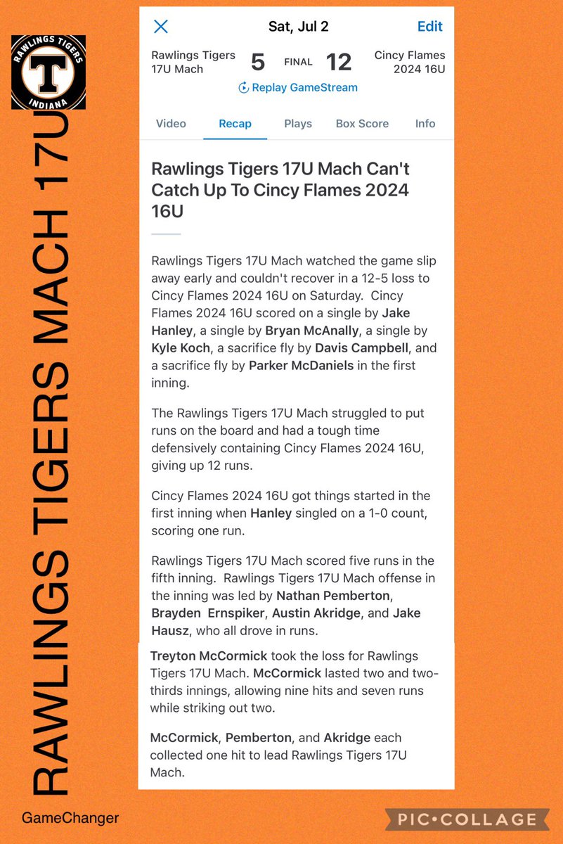 Rawlings Tigers Mach (@5150tigers) on Twitter photo Keep grinding and having fun fellas! 3-2 for the weekend. <a href="/NathanPemberto1/">Nathan Pemberton</a> <a href="/ZachKeith15/">Zachary Keith</a> <a href="/jake97157334/">jake kessinger</a> <a href="/braydenernspike/">Brayden Ernspiker</a> <a href="/BraydonSnelling/">Braydon Snelling</a> <a href="/TreytonMcCormi1/">Treyton McCormick</a> <a href="/DurickGreyson/">Greyson Durick</a> <a href="/JakeHausz/">Jake Hausz</a> <a href="/akridge_cody/">Cody Akridge</a> <a href="/HunterFlowers11/">Hunter Flowers</a> <a href="/will_gray16/">Will Gray</a> <a href="/AustinAkridge4/">Austin Akridge</a> <a href="/KaedynBennett/">Kaedyn Bennett</a> Keep grinding and having fun fellas! 3-2 for the weekend. <a href="/NathanPemberto1/">Nathan Pemberton</a> <a href="/ZachKeith15/">Zachary Keith</a> <a href="/jake97157334/">jake kessinger</a> <a href="/braydenernspike/">Brayden Ernspiker</a> <a href="/BraydonSnelling/">Braydon Snelling</a> <a href="/TreytonMcCormi1/">Treyton McCormick</a> <a href="/DurickGreyson/">Greyson Durick</a> <a href="/JakeHausz/">Jake Hausz</a> <a href="/akridge_cody/">Cody Akridge</a> <a href="/HunterFlowers11/">Hunter Flowers</a> <a href="/will_gray16/">Will Gray</a> <a href="/AustinAkridge4/">Austin Akridge</a> <a href="/KaedynBennett/">Kaedyn Bennett</a>