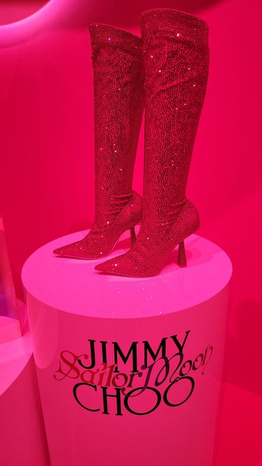 Jimmy Choo celebrates Sailor Moon 30th anniversary with $13,000 boots  covered in 19,000 crystals