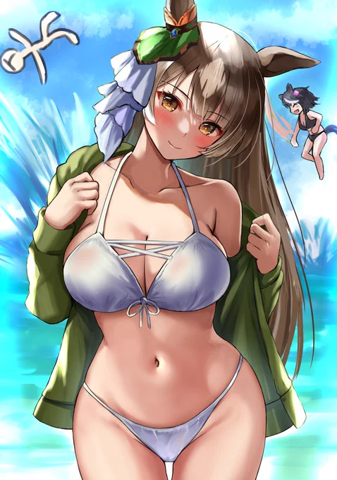 「私たちも楽しみましょう」
#サトノダイヤモンド  
#ウマ娘 
完成は同人誌でと言ったな。あれは嘘だ。 