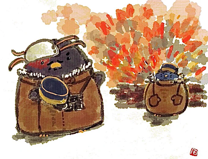 #ゴールデンカムイ版深夜の真剣お絵描き60分一本勝負
お題:鶴見中尉と月島軍曹

ヤキトリになっちゃう〜 