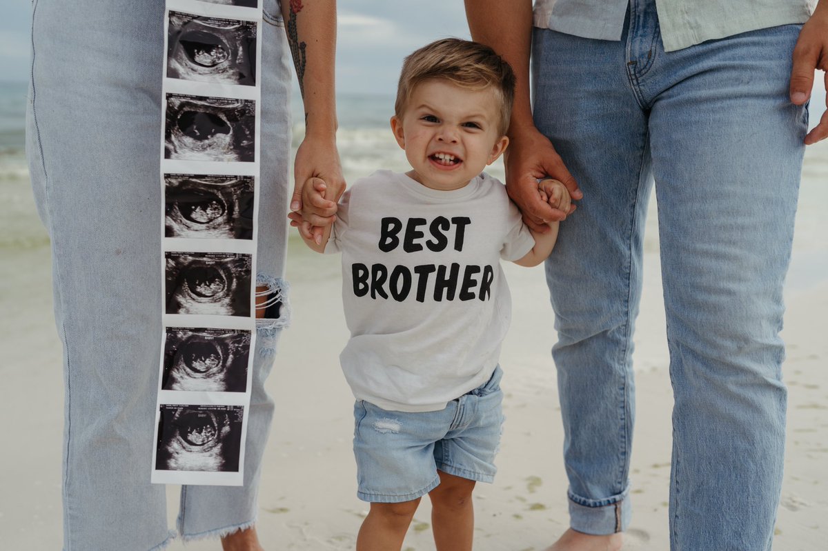 EmileyVann's tweet photo. Brooks is SO excited to be The Best Big Brother ( hint his big cheesy smile) 🤍 https://t.co/bMsouPT4lj