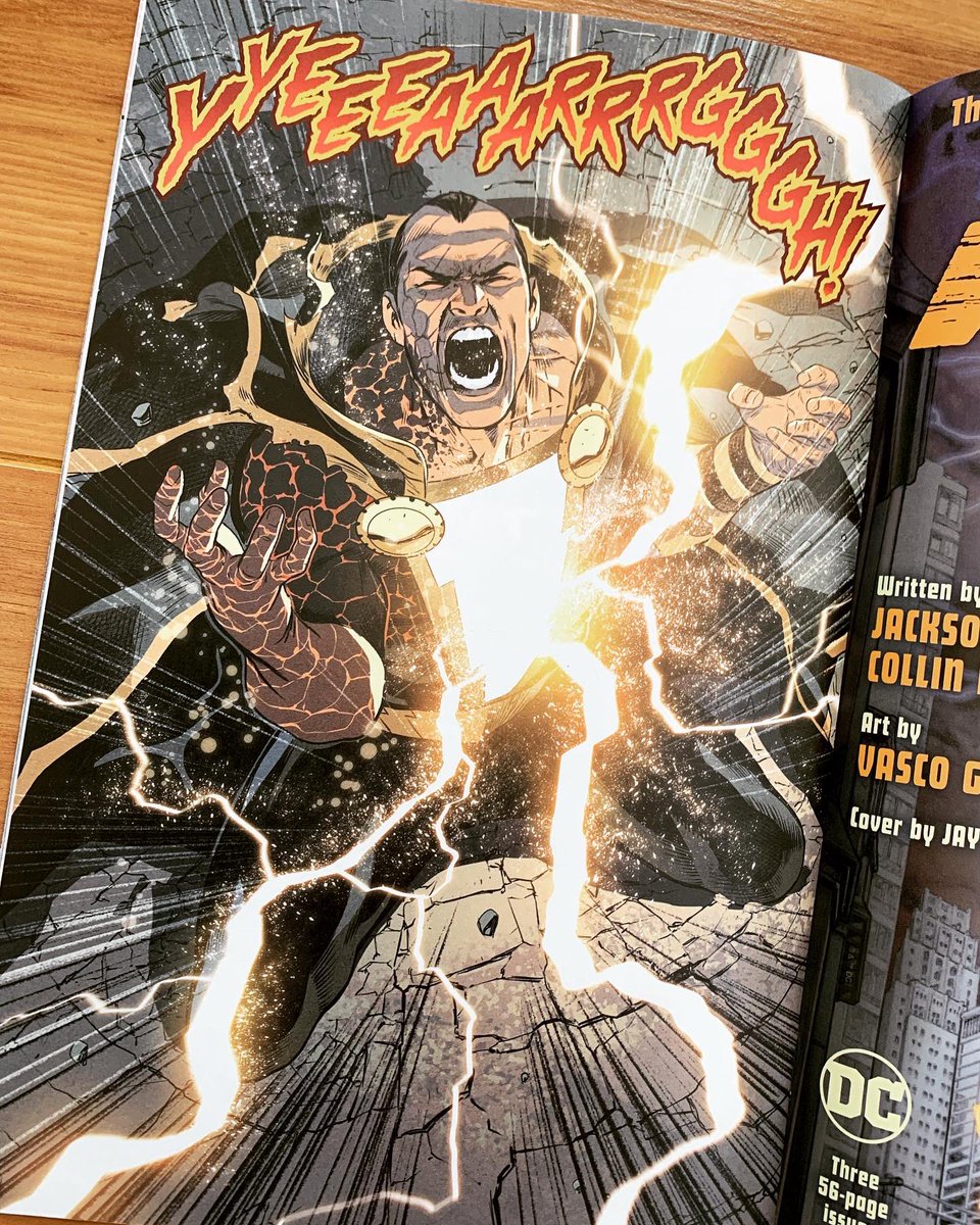comics42shop's tweet photo. Black Adam #1

Haunted by the specter of centuries of dark deeds, Black Adam transfers his powers to a worthy successor who will redeem his legacy and defend their ancestral homeland of Kahndaq, only to subsequently become mystically handcuffed to him when his plague is arrested. https://t.co/BBVaO5QnYm
