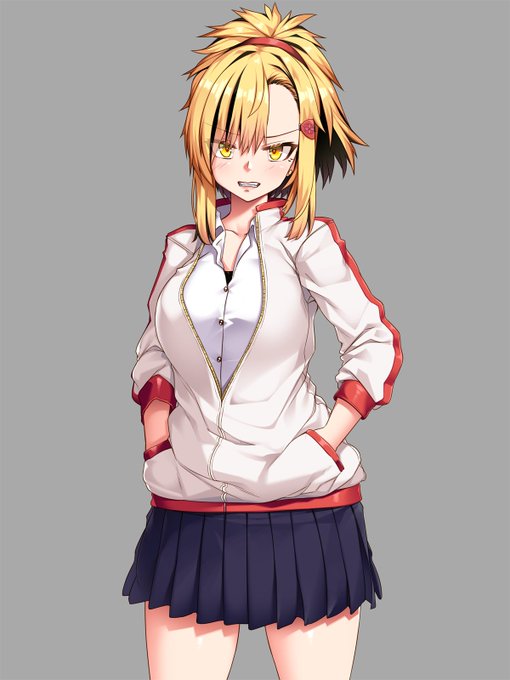 次回作のCG集立ち絵(ヤンキーのTS娘)
現在お外の仕事してますが、空いた時間にこっそり進めております。 