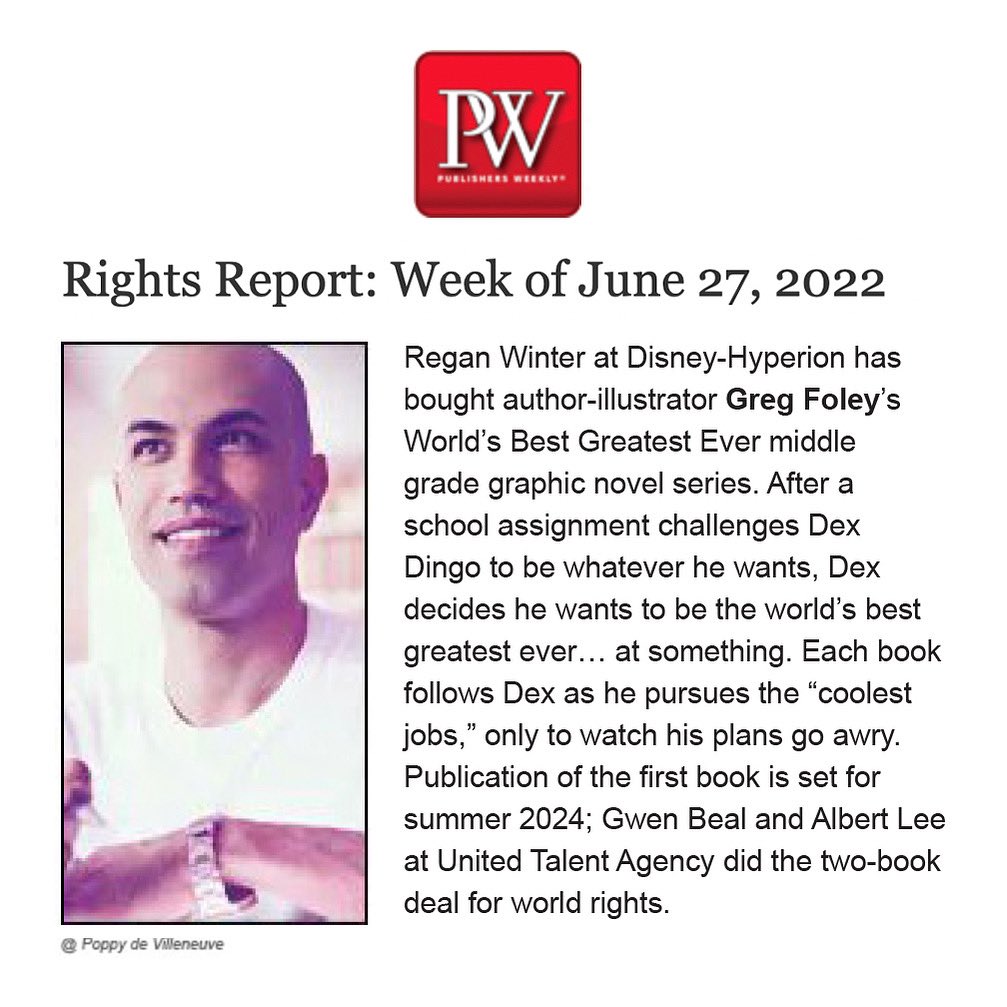Greg Foley (@gregfoleyx) on Twitter photo After much ado, I’m officially a Disney author! Thanks to Albert Lee, @GwenBeal, all the good folks at <a href="/unitedtalent/">UTA</a> and especially <a href="/reganmwinter/">Regan Winter</a> at <a href="/DisneyBooks/">Disney Books</a> - Can’t wait to share more soon! After much ado, I’m officially a Disney author! Thanks to Albert Lee, @GwenBeal, all the good folks at <a href="/unitedtalent/">UTA</a> and especially <a href="/reganmwinter/">Regan Winter</a> at <a href="/DisneyBooks/">Disney Books</a> - Can’t wait to share more soon!