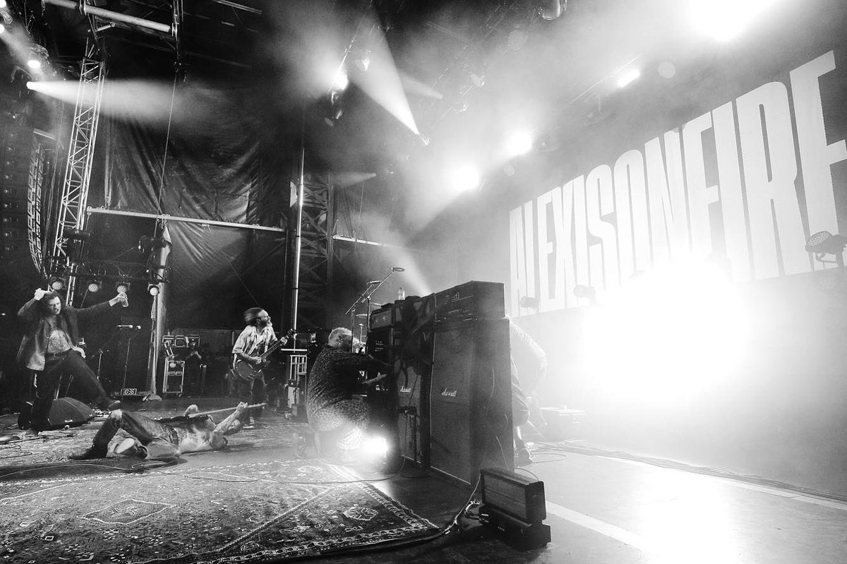 larvalungs's tweet photo. Alexisonfire (@aof_official)
Born &amp; Raised (@dinealonemusic)
St. Catharines, Ontario

Forever grateful for this band. 
Thank you @GeorgePettit, @wade_macneil, @cityandcolour, @Ratbeard and, of course, Chris! https://t.co/DgBJjS0J9o