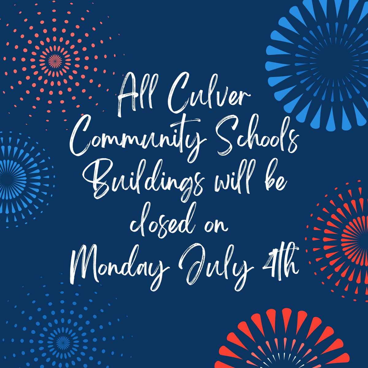 CcscCavaliers's tweet photo. We hope you have a fun and safe Independence Day! https://t.co/GvDv8XPEUi