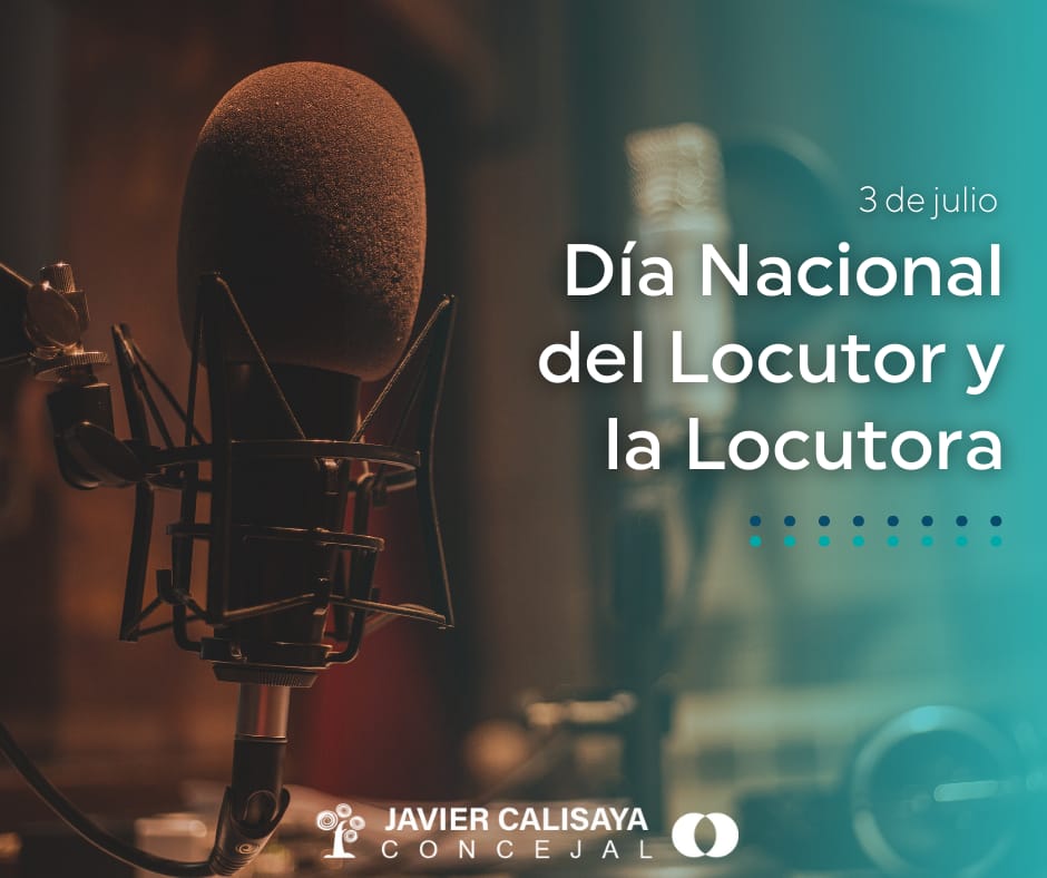 JavierCalisaya's tweet photo. #3deJulio | Día Nacional del Locutor y la Locutora🎤🎙️
Mi reconocimiento a quienes se desempeñan en esta tarea, especialmente en #TierraDelFuego, recordando nuestro paso por #AFSCA (Hoy @ENACOMArgentina) Río Grande, donde habilitamos a muchas y muchos profesionales.
¡Feliz día! https://t.co/jZCj1QUy06