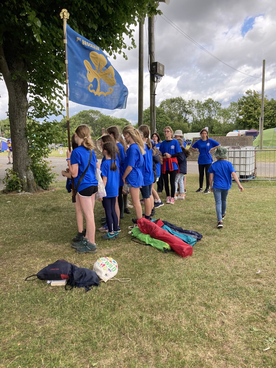 cathyallisonkos's tweet photo. #scoutaboutlive 48 hours , over 6000 guides and scouts !                An amazing weekend with our Brockham guides this weekend …. Now looking forward to some sleep 💤 https://t.co/xFrZ5L9f7d