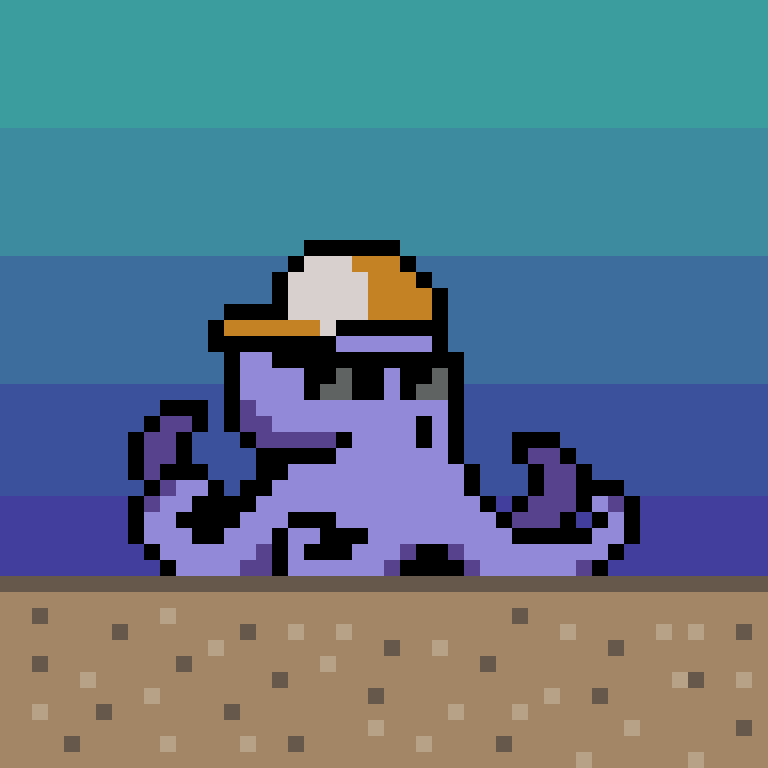 Such a hot day today☀️, I had to wear a cap and sunglasses!🧢🕶️🐙

Oh, almost forgot, the mint is two days away!🐙

#Ordinary #OrdinaryOcto #BNBChain #NFT #NFTCommuntiy #Sandwich #BNBgem #pixel #pixelart