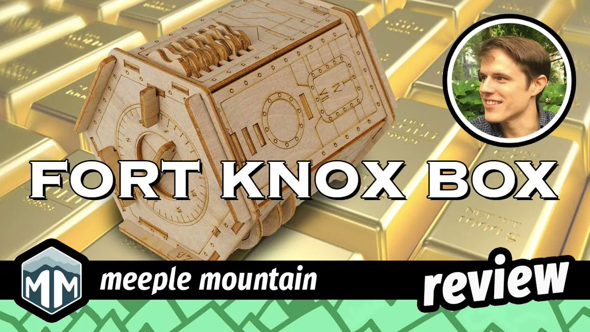 meeplemountain's tweet photo. Join @whatsforlynch as he breaks into the cleverly designed Fort Knox Box Pro Puzzle Box from @escapewelt.
https://t.co/Wx3EOFs03a
#Puzzle #EscapeBox #WoodenPuzzle #FortKnoxBox #PuzzleBox https://t.co/LCbURhERm9