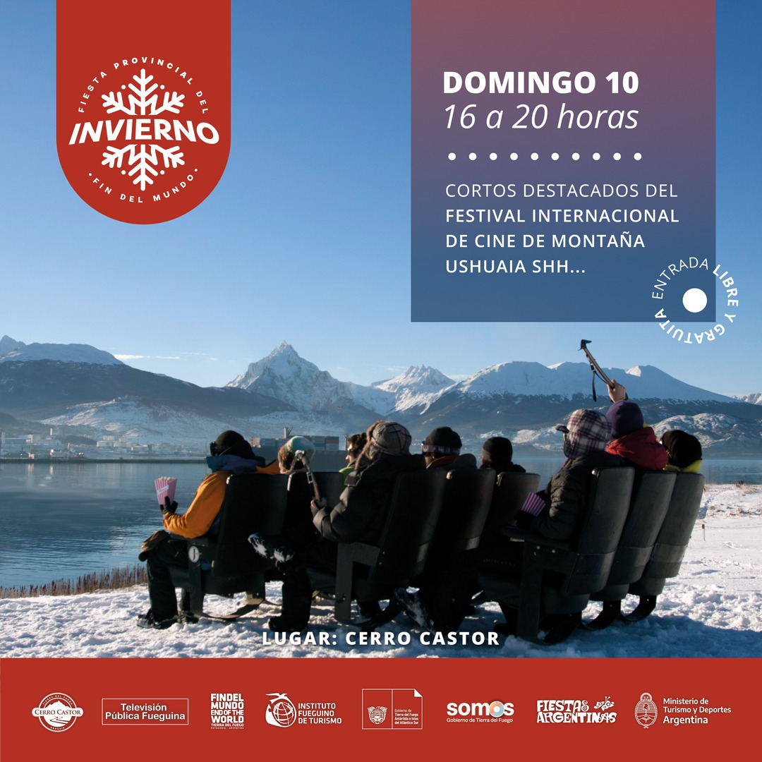 InFueTur's tweet photo. Para completar un fin de semana de festejos, te invitamos a sumarte al After #FiestadelInvierno
10/7 de 16 a 20 h en @Cerro_Castor
Una tarde para disfrutar de los cortos destacados del Festival Internacional de Cine de Montaña Ushuaia Shh
🎶DJ y degustaciones
#FandelaNieve https://t.co/tUxX3nTvOj