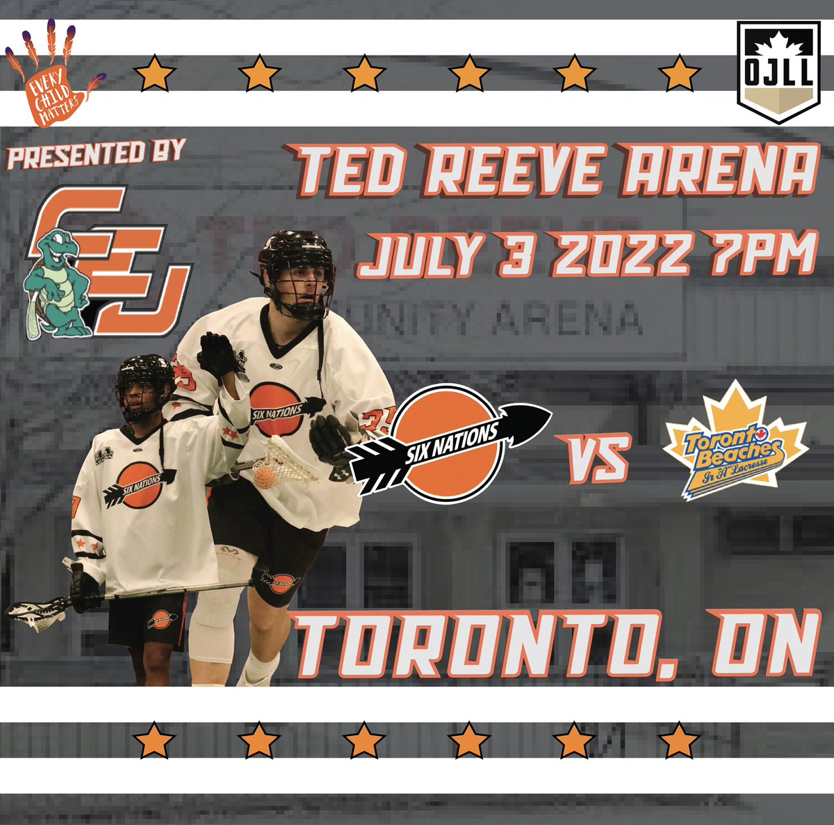 sixnationsjra's tweet photo. 🏹🧱Tsi watsa’ktáhere 🌊🏖
BEACH PARTY IT’S GAME DAY!
Presented by @cejfoundation28
📍Toronto, ON
🆚 @BeachesJrA
🏟 Ted Reeve Arena
⏰ 7pm
📱 https://t.co/Wp2tMm6XWc
#Build #SixNations #GRT https://t.co/vnO1FHgphu