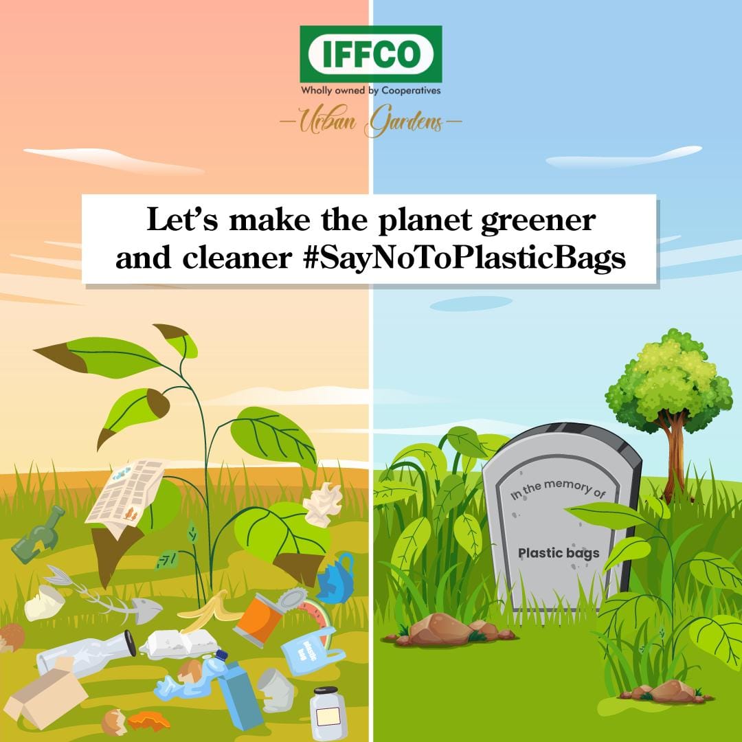 You might be able to tell the difference, but a plant cannot. Go Plastic-Bag-Free today and save the green!
#InternationalPlasticBagFreeDay