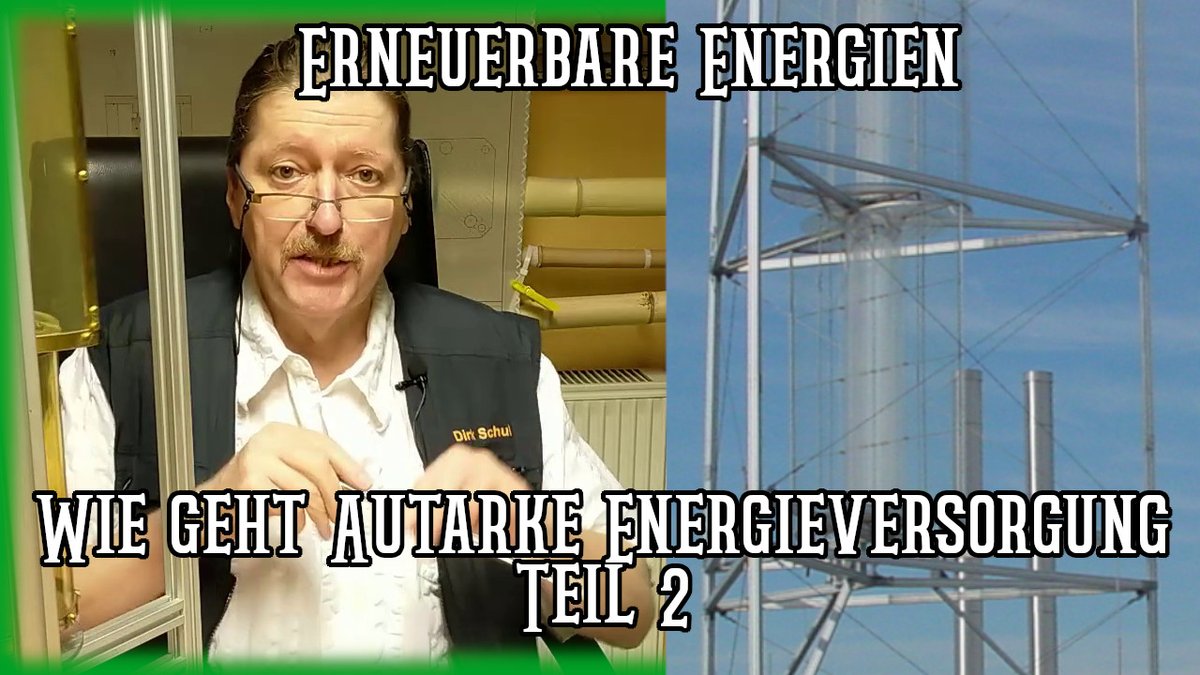 Heute zeige ich euch eine weitere Möglichkeit wie man mit dem ISWEOS-Tower eine autarke Energieversorgung bekommt.

youtu.be/XAegtbxu4nU

#energie #windenergie #hydraulik #investoren #Investieren #Klimakrise #Klimawandel #Klimaschutz #windturbine #savonius #Antrieb #Strom