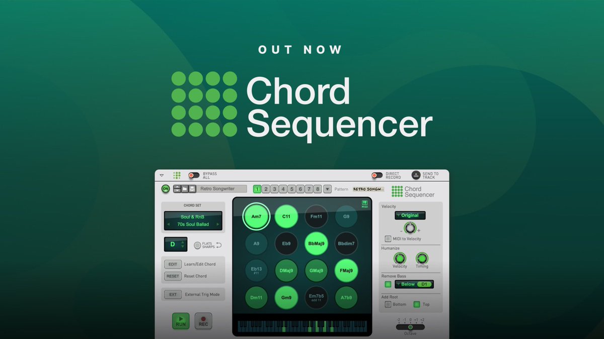 The amazing David Bennett &amp; I played the first-ever game of chord ping pong for <a href="/reasonstudios/">Reason Studios</a> 🏓🎶🎹 in celebration of their incredible new device, Chord Sequencer! Check it out :) youtu.be/IfiFr4MU9cE