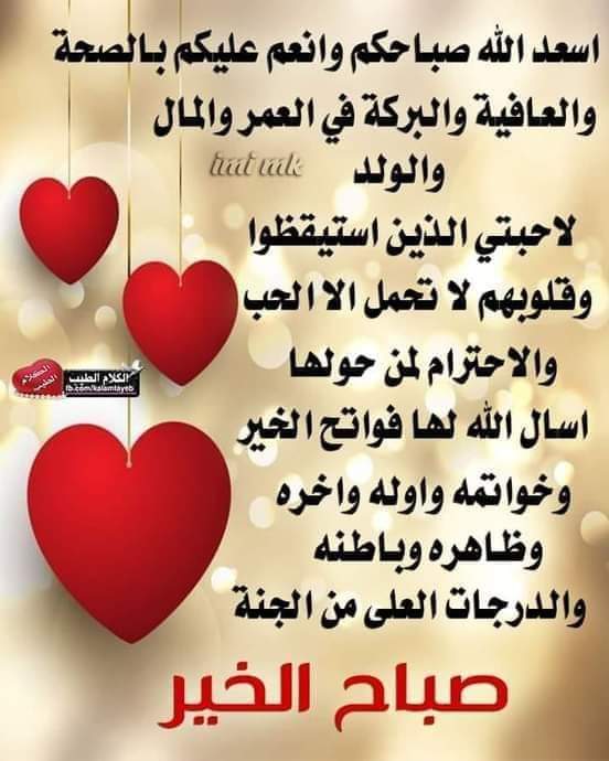 صباح النور والهنا والسرور