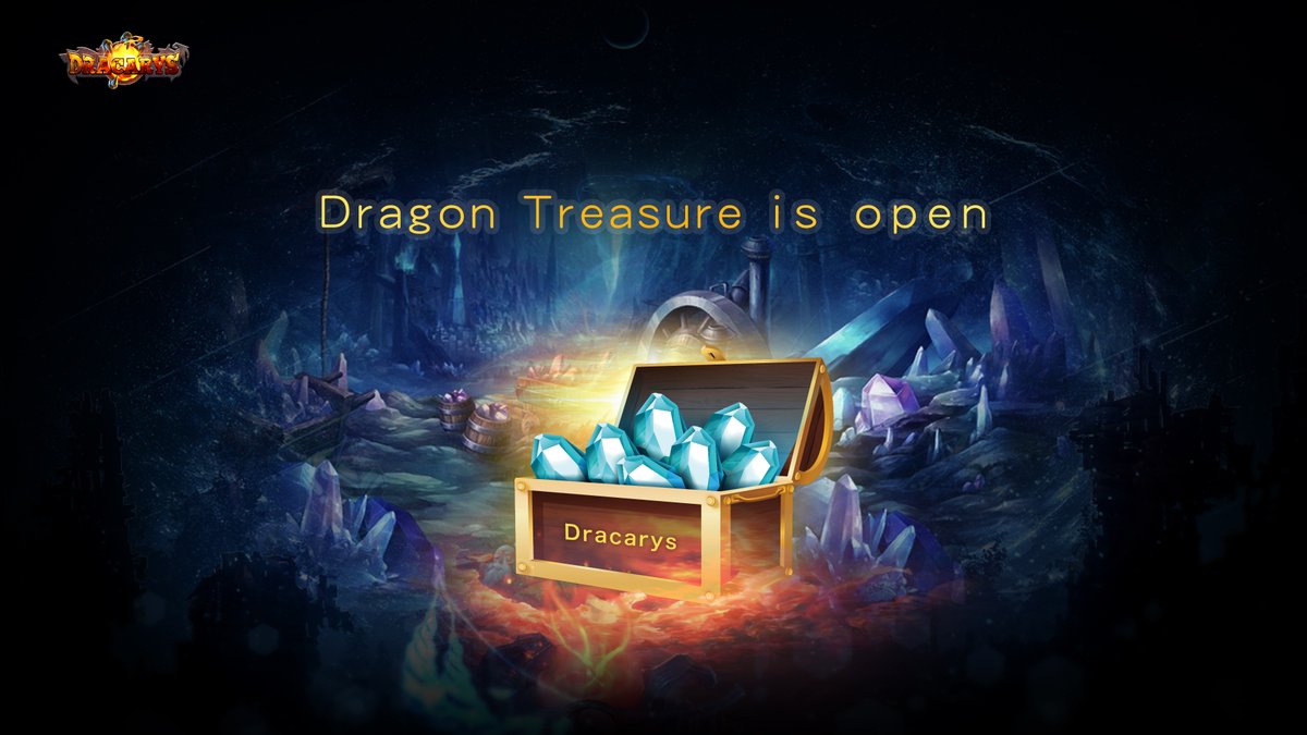 Dracarys_01's tweet photo. Dracarys's first version Dragon Treasure is open to players for testing  
Game website：https://t.co/PGVjbEUjTe https://t.co/livEgVyeVn